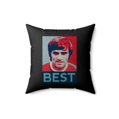 George Best Hope Square Pillow Cover