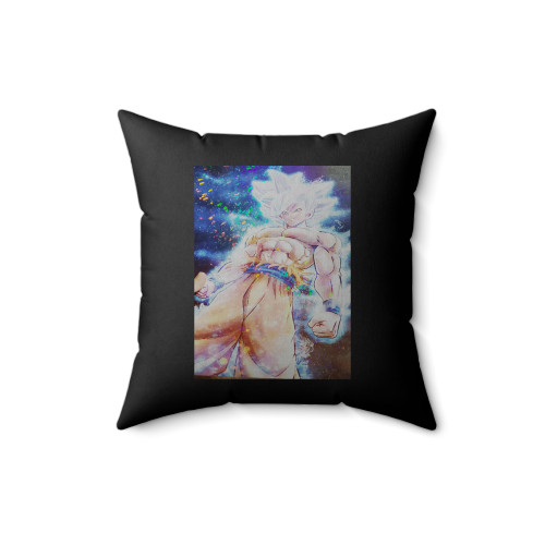 Goku Ultra Instict Square Pillow Cover