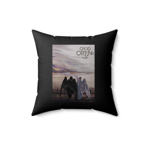 Good Omens Art Square Pillow Cover