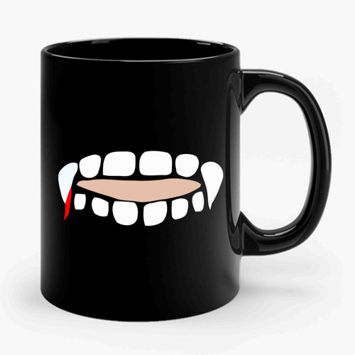Fang Mouth Ceramic Mug