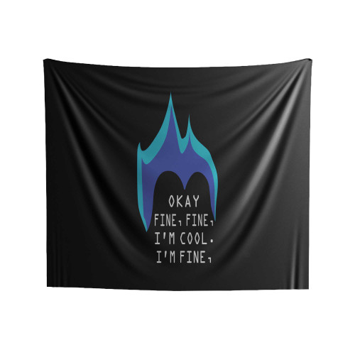 Okay Fine Fine I'm Cool I'm Fine Disney Hercules Indoor Wall Tapestries