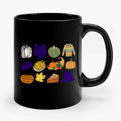 It's The Little Things Thanksgiving Ceramic Mug