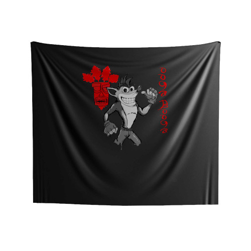 Ooga Booga Wumpa Fruit Crash Bandicoot Playstation Gaming Indoor Wall Tapestries