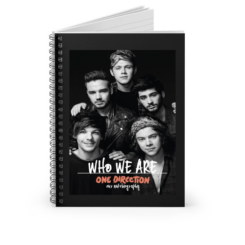 Who We Are One Direction Spiral Notebook