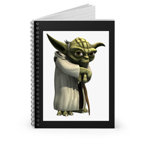 Yoda Clone Wars Spiral Notebook