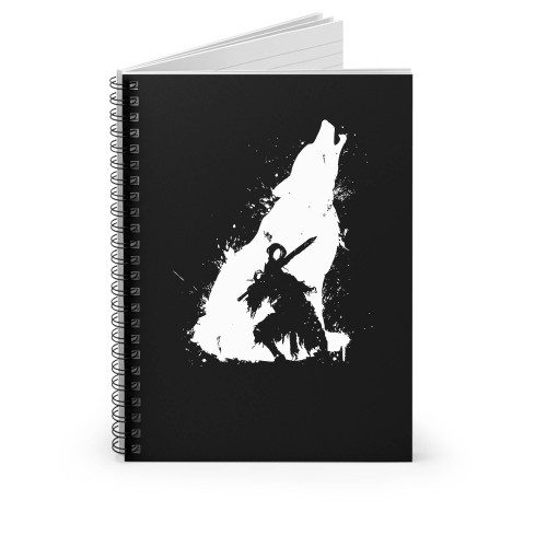 Abyss Warrior Version Black Spiral Notebook