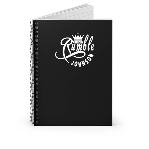 Anthony Rumble Johnson Spiral Notebook