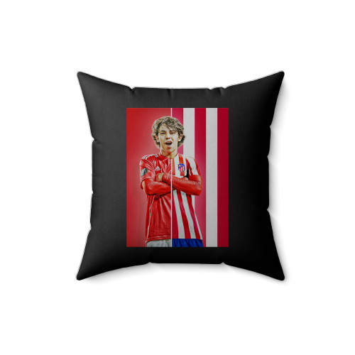 Joao Felix Atletico Madrid Square Pillow Cover