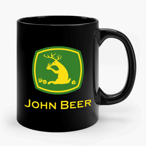 John Beer Parody Ceramic Mug