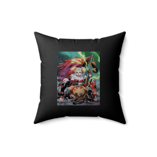 Justice League Vs Suicide Squad Square Pillow Cover