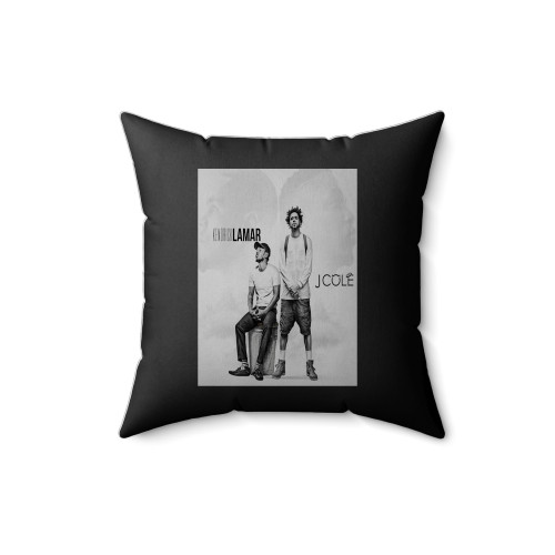 Kendrick Lamar J Cole Rapper Square Pillow Cover