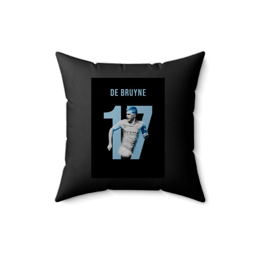 Kevin De Bruyne Manchester City Square Pillow Cover