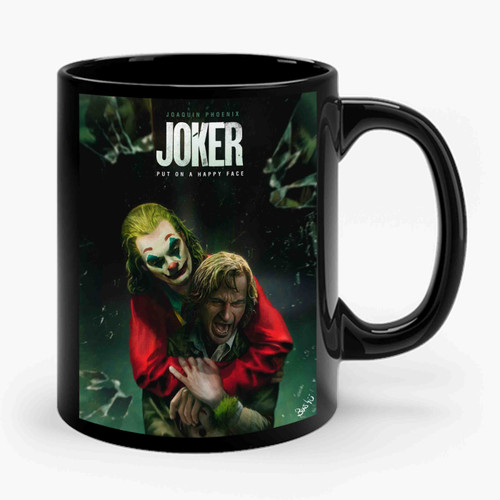 Joker Feeling Scared Ceramic Mug