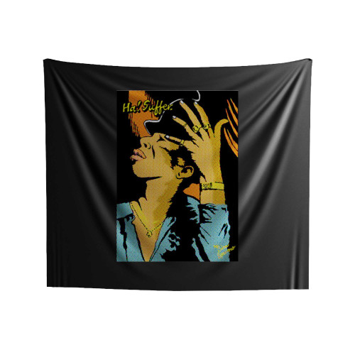 Pepper Labeija Ha! Suffer Indoor Wall Tapestries