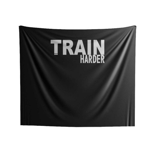 Personal Trainer Train Harder Gym Indoor Wall Tapestries