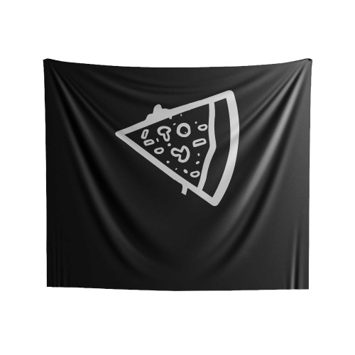 Pizza Couple 2 Indoor Wall Tapestries