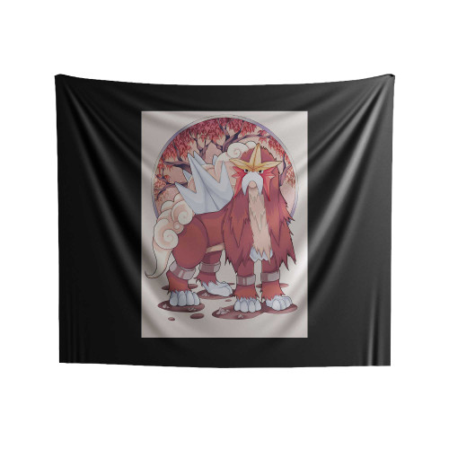 Pokemon Entei Indoor Wall Tapestries