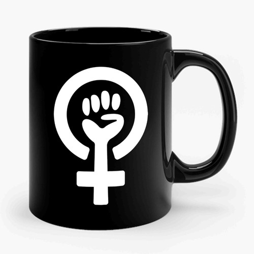 Feminism Logo Feminist Girl Power Ceramic Mug