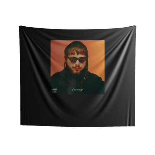Post Malone Stoney Alternate Cover Indoor Wall Tapestries