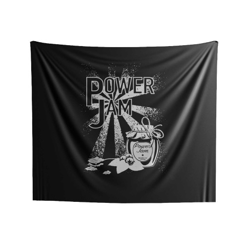 Power Jam Contains One Jammer Indoor Wall Tapestries