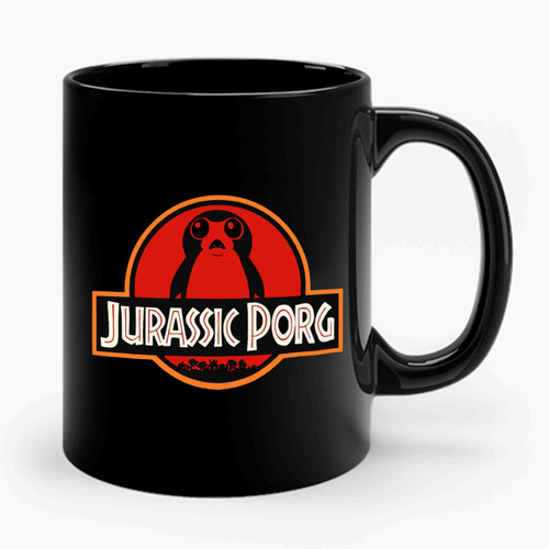 Jurassic Porg Star Wars Jurassic Park Ceramic Mug