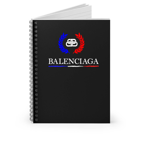 Balenciaga Inspired Spiral Notebook Balenciaga Inspired Spiral Notebook