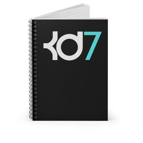 Best Seller Kevin Durant Number 7 Spiral Notebook