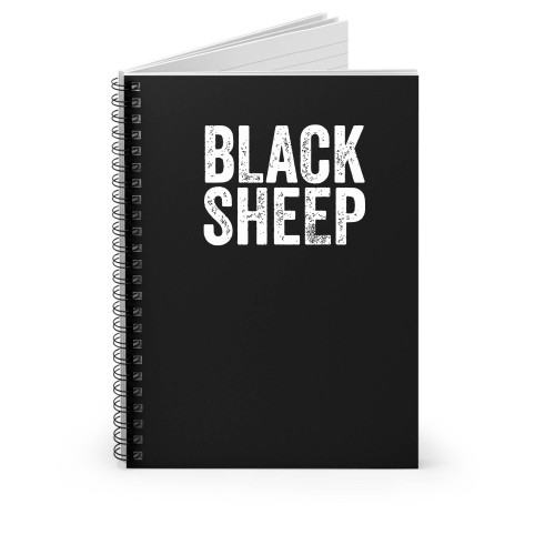 Black Sheep Spiral Notebook