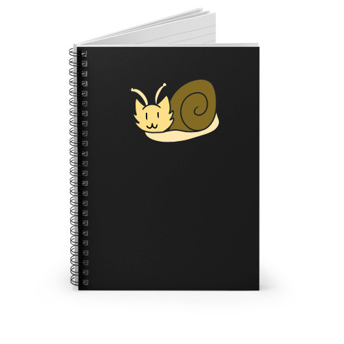 Cat Snail Spiral Notebook