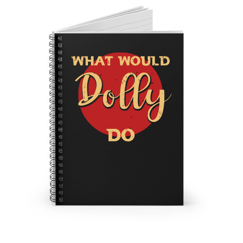 Dolly Do Spiral Notebook