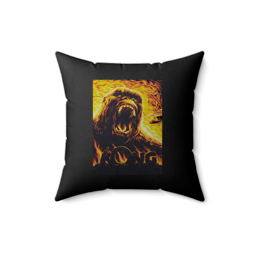 King Kong King Of Monsters Square Pillow Cover