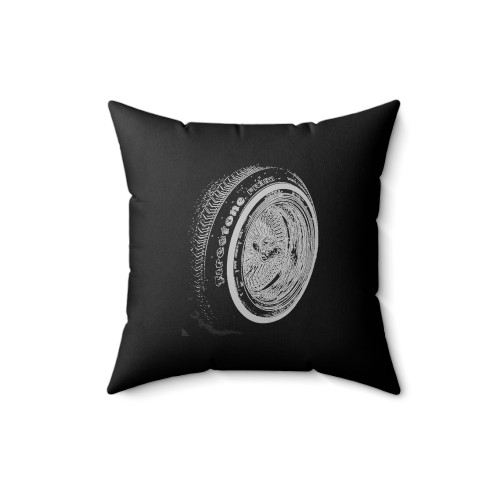 Knockoff Wire Wheel Square Pillow Cover