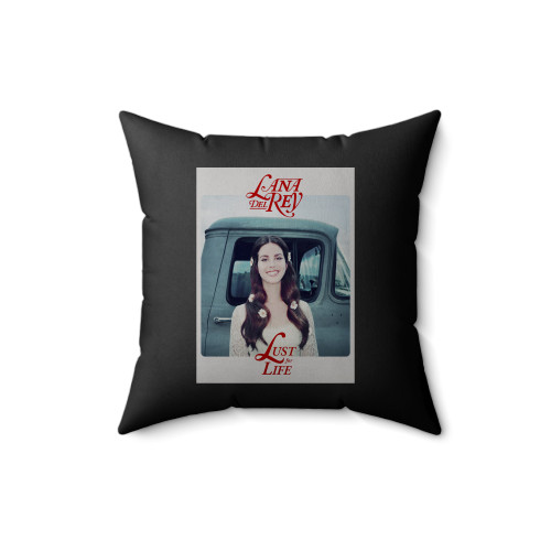 Lana Del Rey Lust For Life Square Pillow Cover