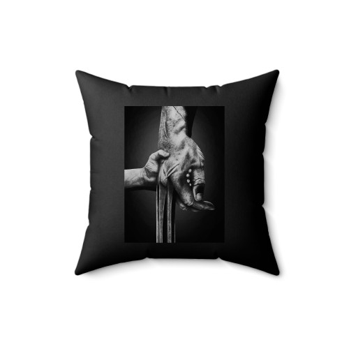 Logan Wolverine Hand Square Pillow Cover