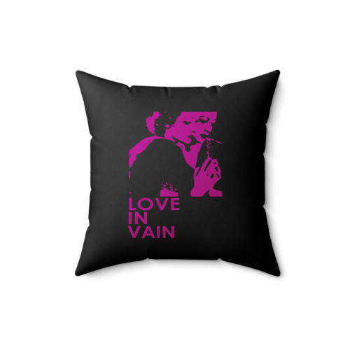 Love In Vain Square Pillow Cover