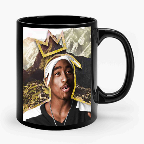 King Tupac 2pac Hip Hop Rapper Ceramic Mug