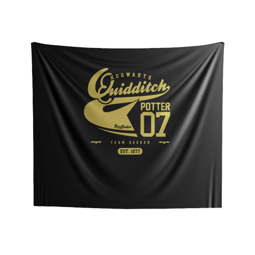Quidditch Potter Tee Indoor Wall Tapestries