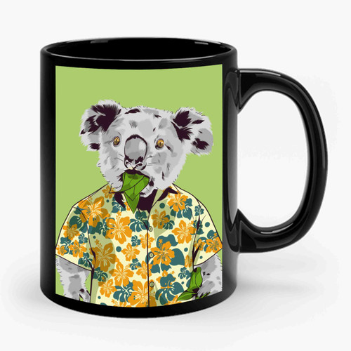 Koala Hawaiian Fashion Ceramic Mug