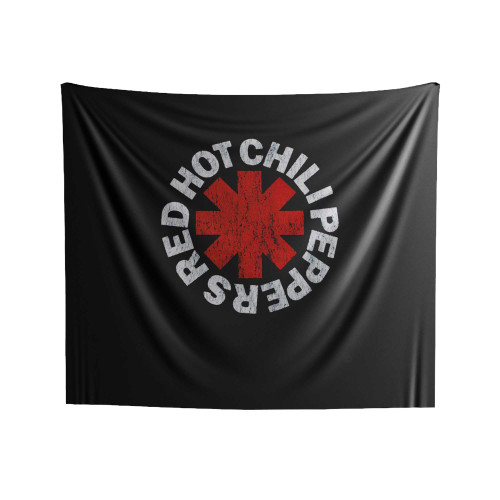 Red Hot Chili Peppers Asterisk Indoor Wall Tapestries