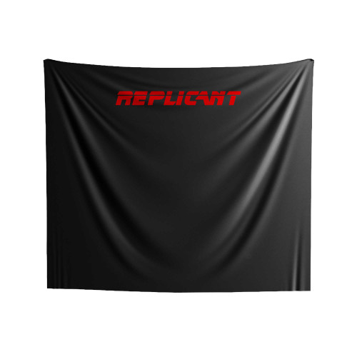 Replicant Logo Indoor Wall Tapestries