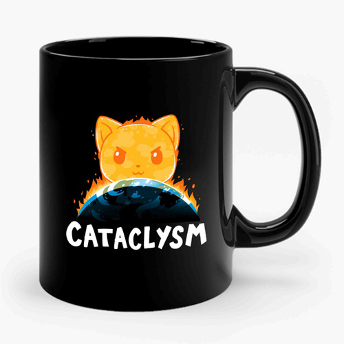 Lady Cataclysm World Of Warcraft Logo Ceramic Mug