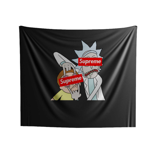 Rick Supreme Rick And Morty Indoor Wall Tapestries