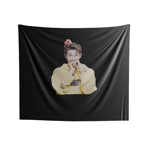 Rm Bts Run Kpop Not Today Indoor Wall Tapestries