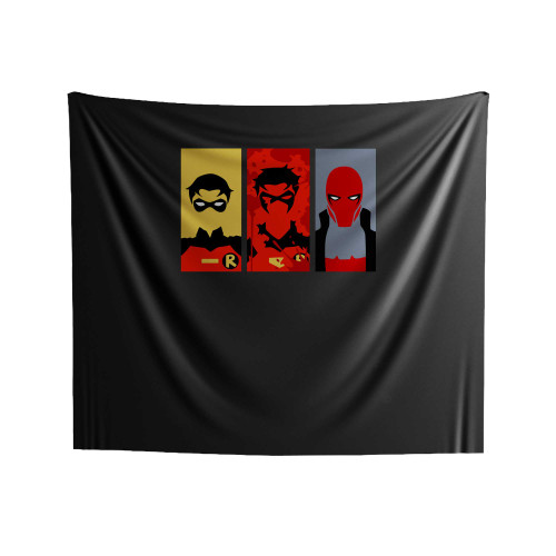 Robin Change Face Deadpool Indoor Wall Tapestries