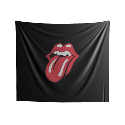 Rolling Stones Mouth Lips Indoor Wall Tapestries