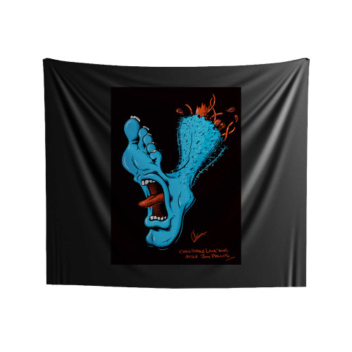 Santa Cruz Screaming Foot A Tribute To Jim Phillips On Behance Indoor Wall Tapestries