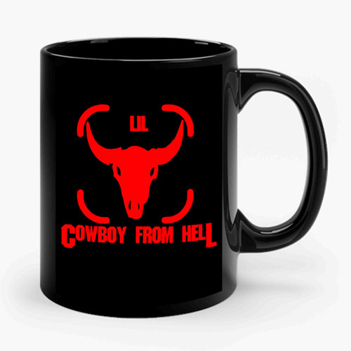 Lil Cowboy From Hell Pantera Ceramic Mug