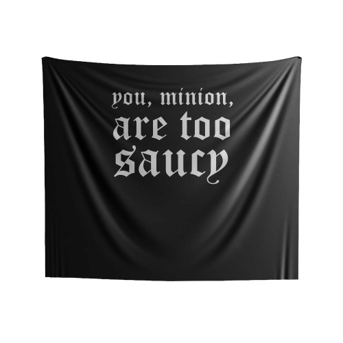 Saucy Minion Indoor Wall Tapestries