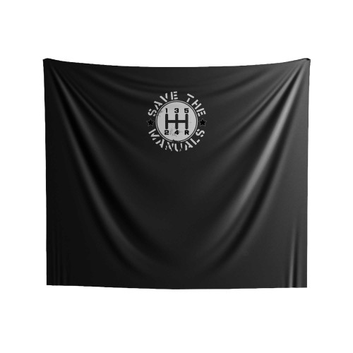 Save The Manuals Indoor Wall Tapestries