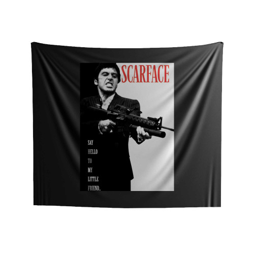 Say Hello To My Little Friend Plakatok Poszterek Az Europoszters Indoor Wall Tapestries